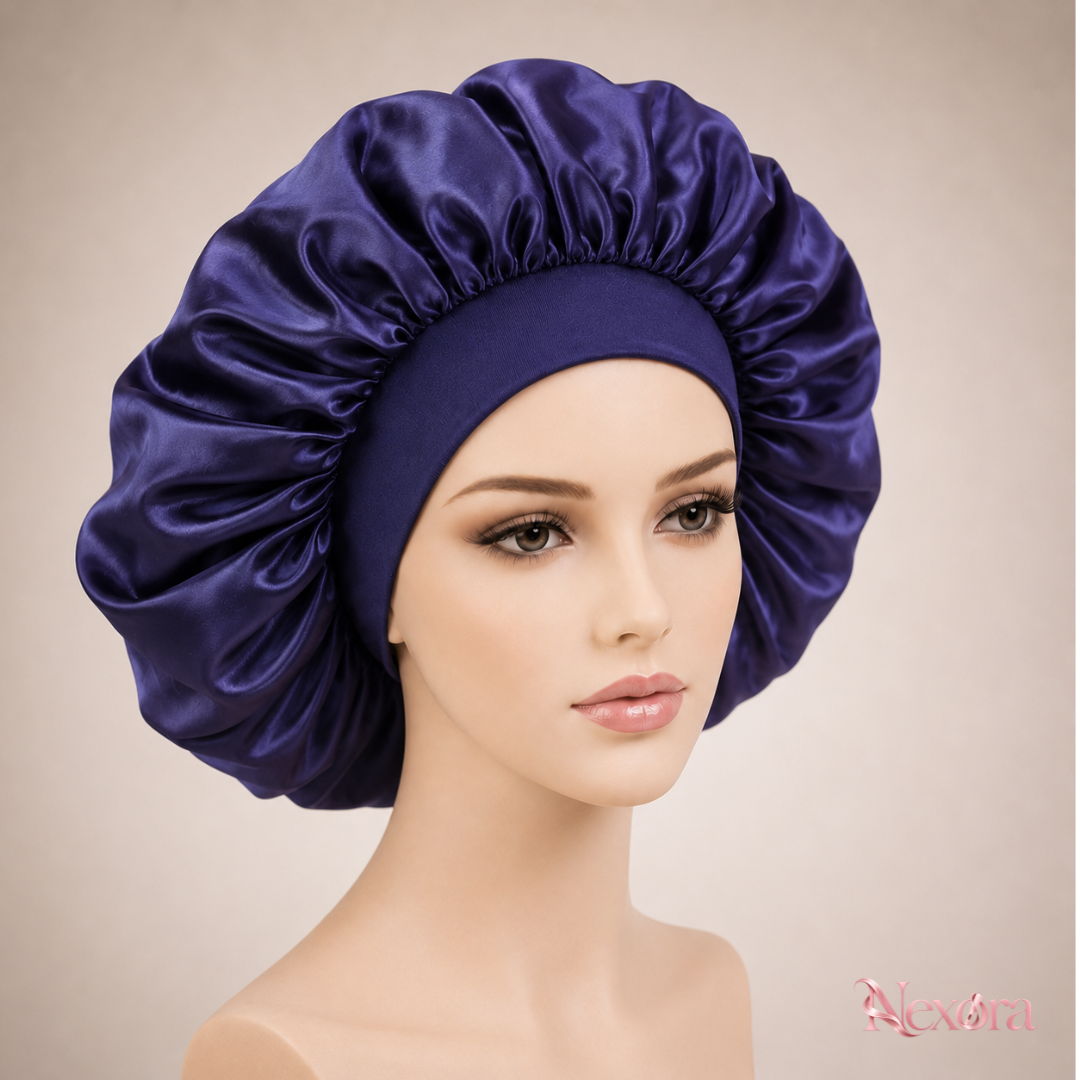 Nexora Satin-Schlafhaube