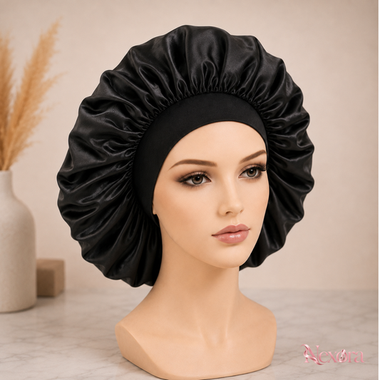 Nexora Satin-Schlafhaube